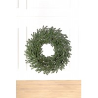 Різдвяний вінок "Віденський" ВЕЛИКИЙ (зелений, світло-зелений)